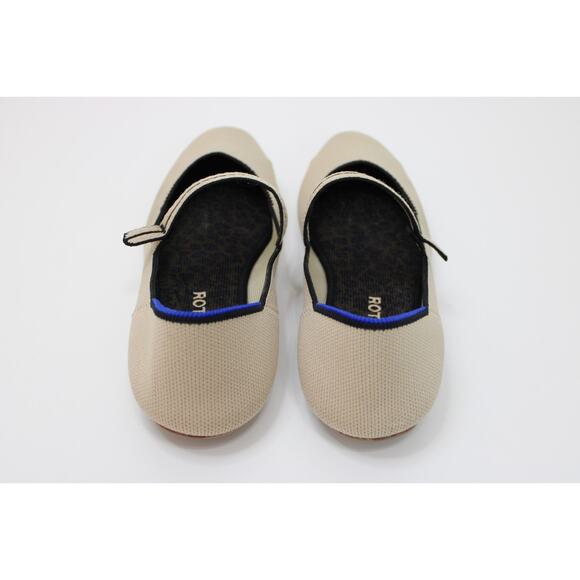 ROTHY'S Women's Mary Jane Tan Flats Shoe Size 10 - Picture 5 of 9